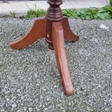 Stool with fabric seat