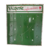 Valentine enamel plate 50