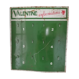 Valentine enamel plate 50