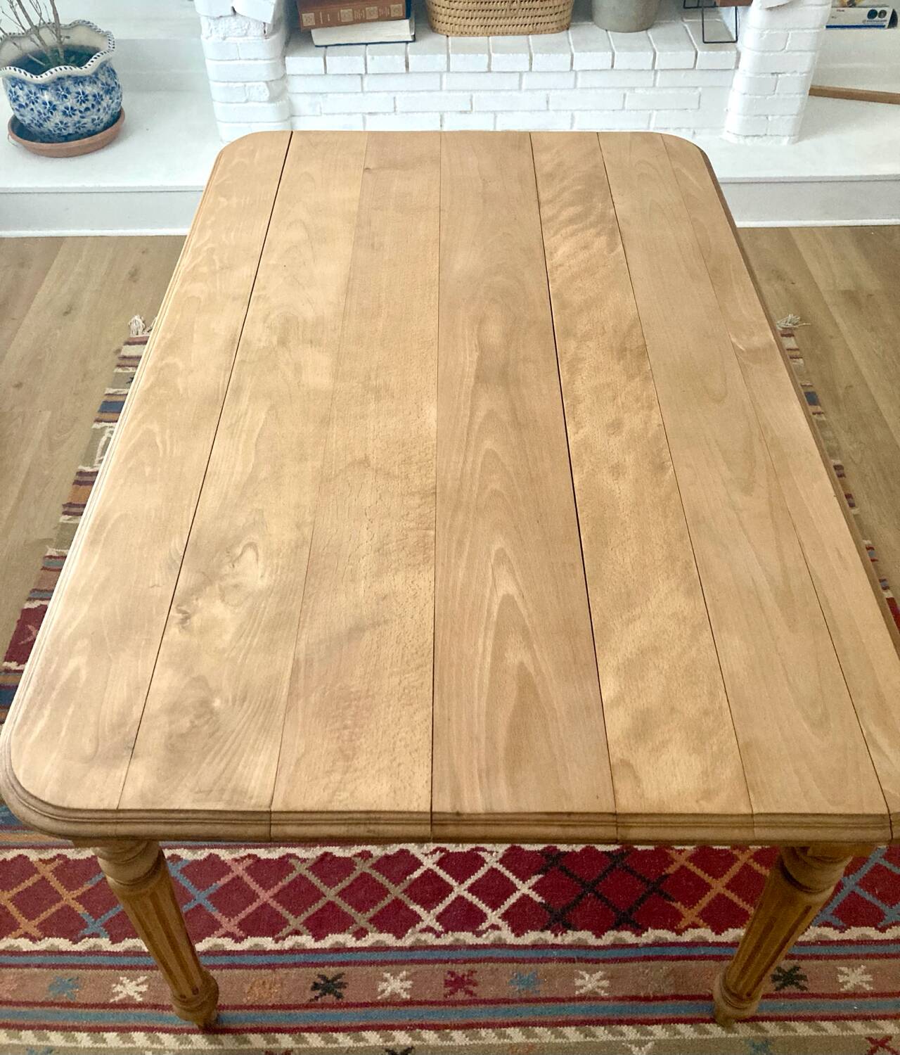 Antique solid oak table