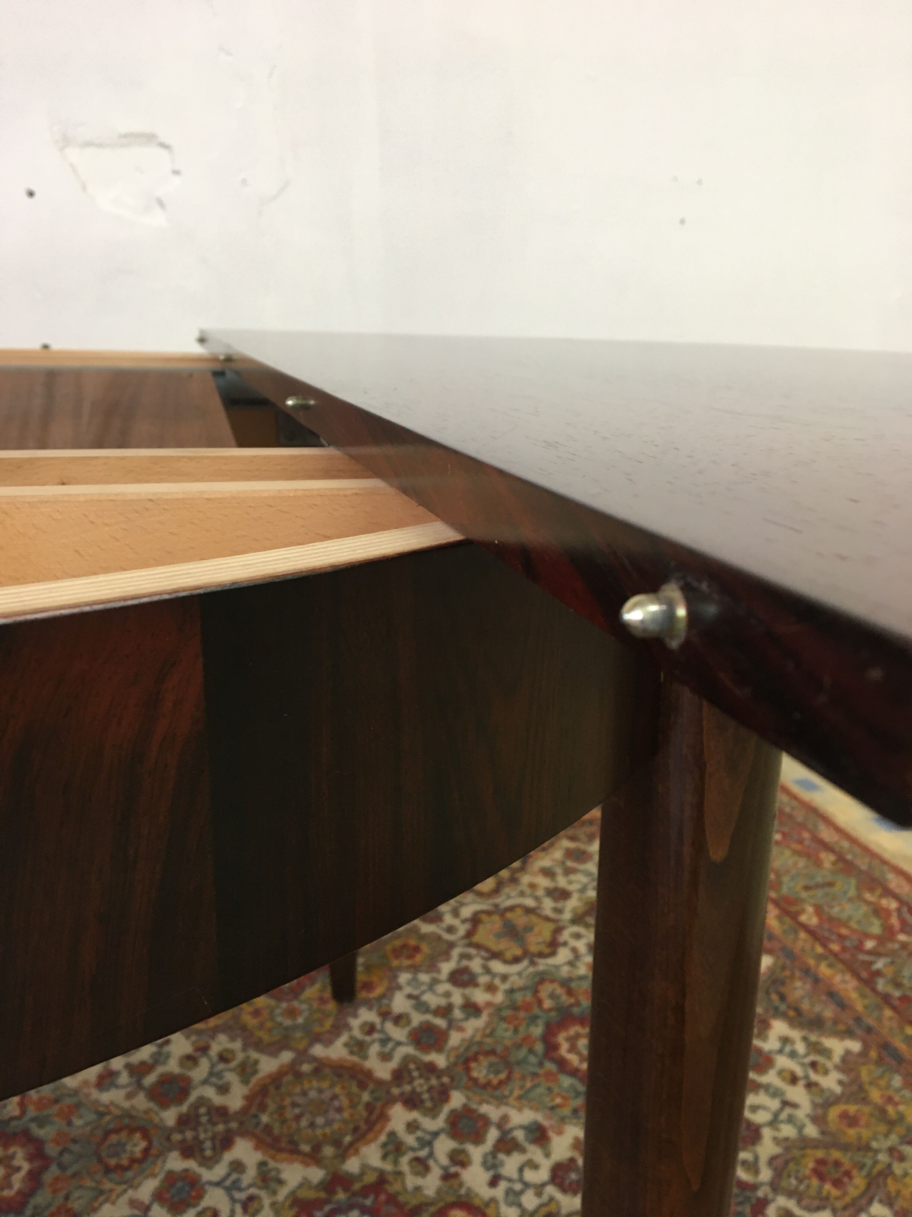 Rio rosewood roundtable circa 1960