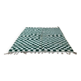 Handmade wool Berber rug 250x150 cm