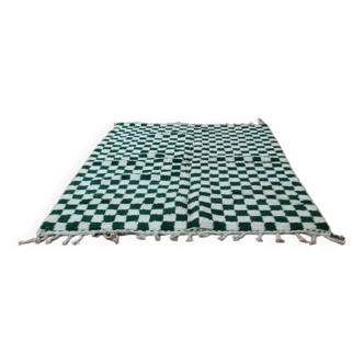 Handmade wool Berber rug 250x150 cm