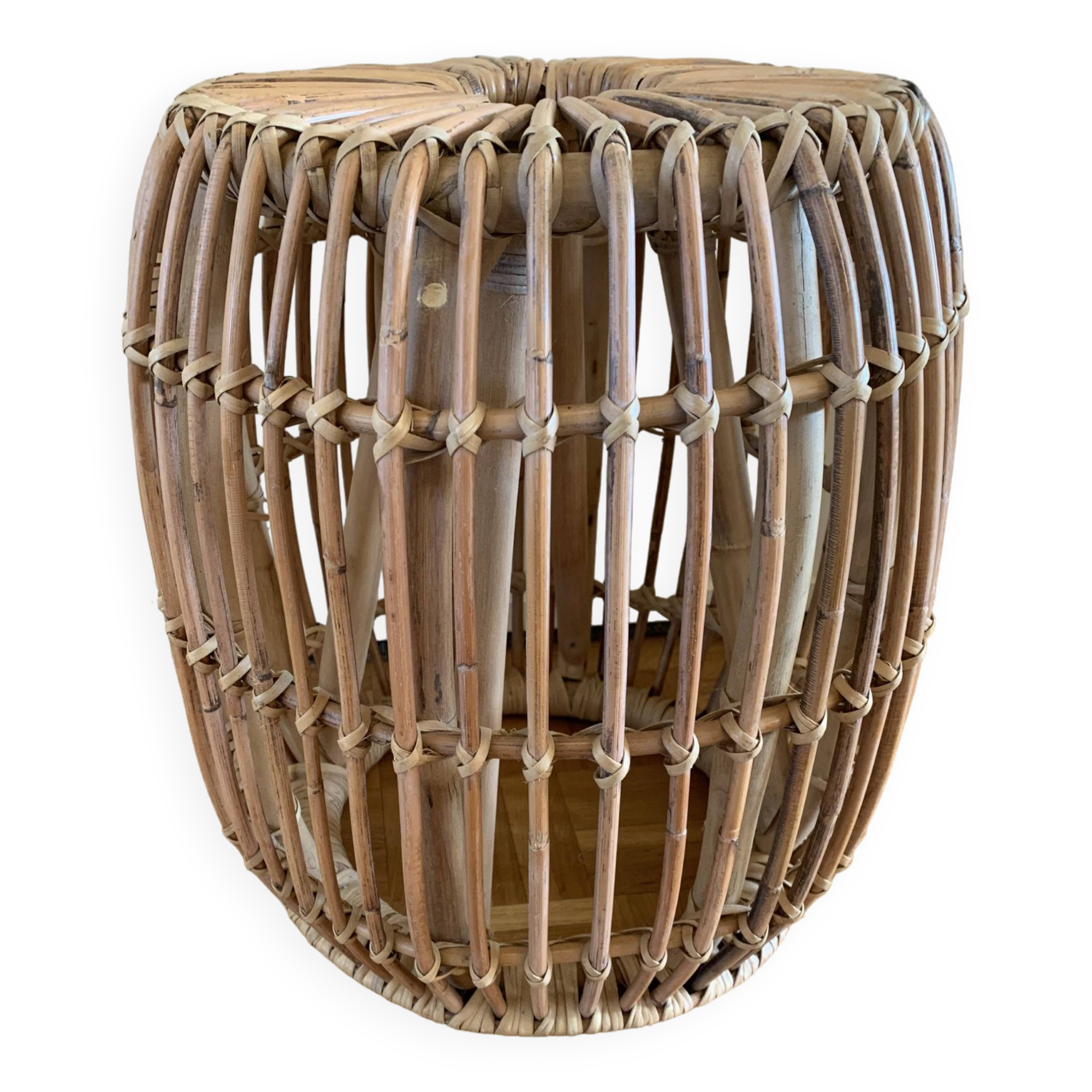 rattan coffee table
