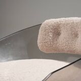 Pair of raphael raffel lounge chairs, 1980s