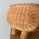Panier éléphant en rotin