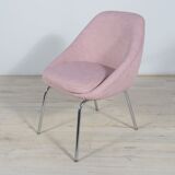 Armchair chrome and fabric , 1960s