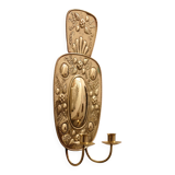 Mid Century Swedish Brass Sconce
