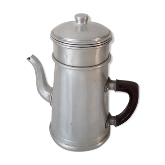Old tin coffee maker
