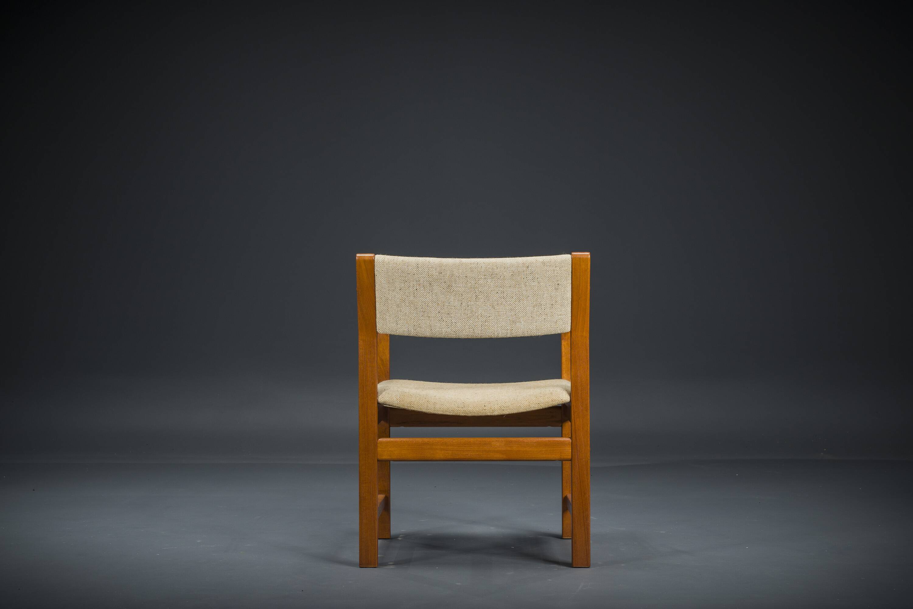 Mid-Century Armchair Teak and Woole, 1960s