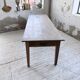 Table de ferme en chêne XL 1950 235cm