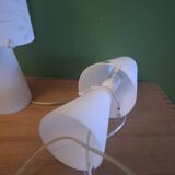 2 lampes de chevets Murano , Luce