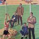 Vintage mdi school poster "the market, the fair