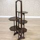 Late 20th Century Oak Flower Stand, 1950s