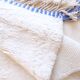 Blue and White Berber Rug - 345 x 252 cm