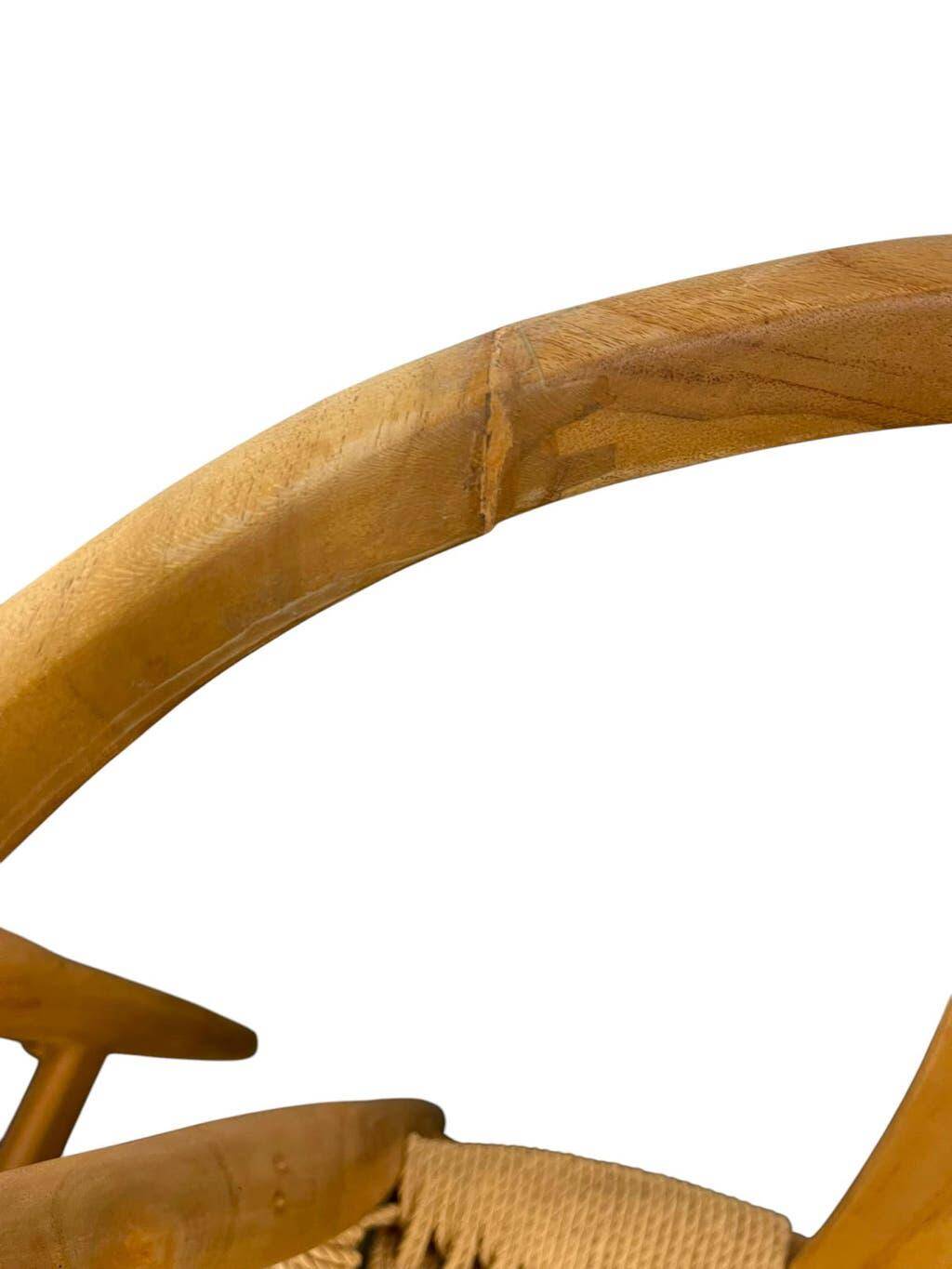 Set of 4 Scandinavian solid wood chairs