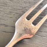 12 Robert Linzeler knives and leg of lamb set for Jules Piault Paris