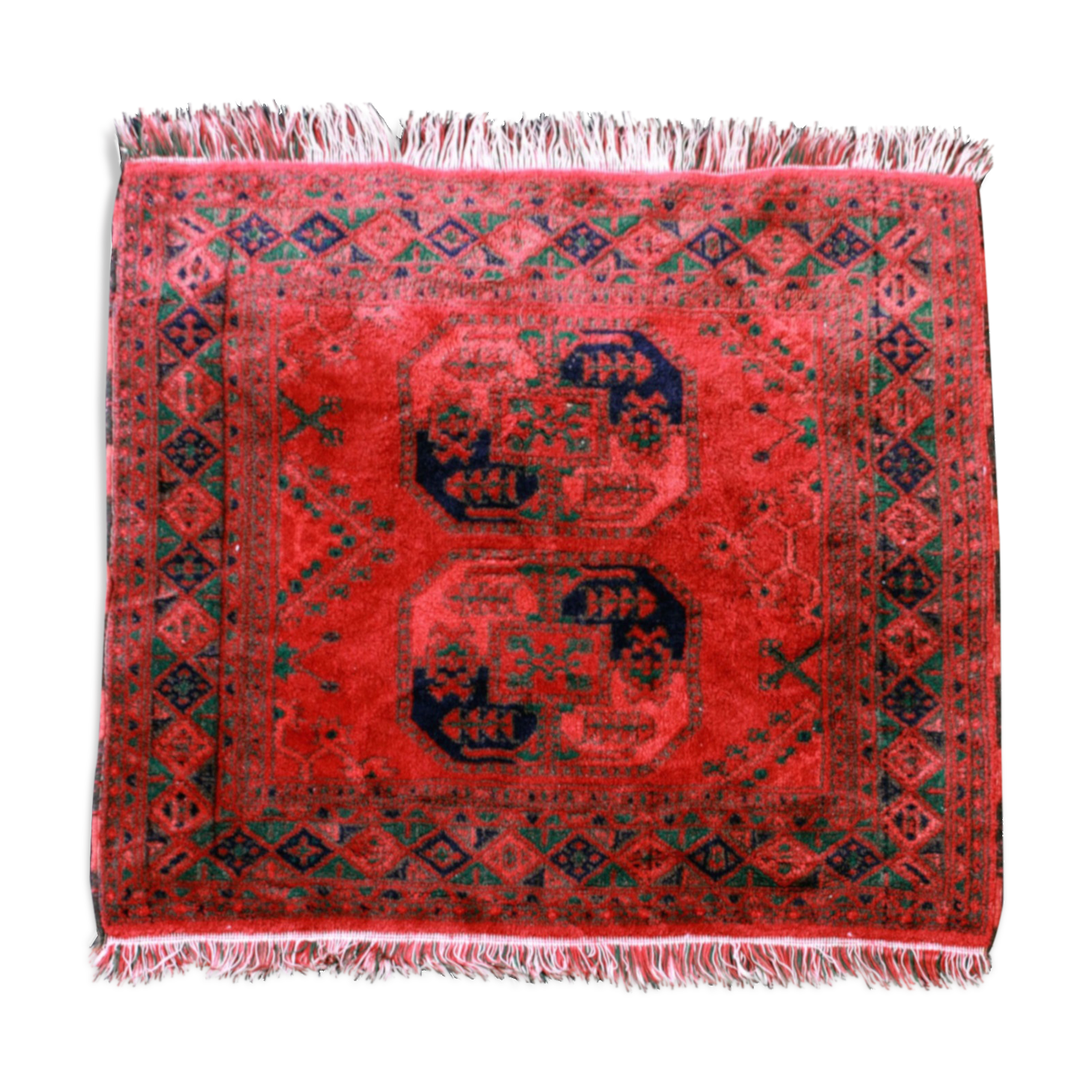 Afghan carpet ersari, handmade - 102x100cm