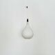 Lampe à Suspension Opaline par Uno et Östen Kristiansson