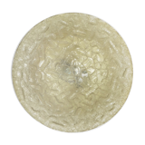 Modernist glass and metal ceiling light by Doria Lights, 1970s, Germany