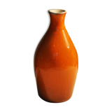 Orange German ceramic vase