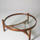 Table basse ronde 775 Gianfranco Frattini Cassina 1960s