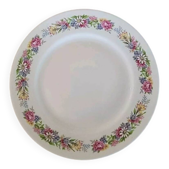 Limoges porcelain flat plate A.Raynaud & Cie
