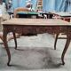 Louis XV desk with walnut burl.