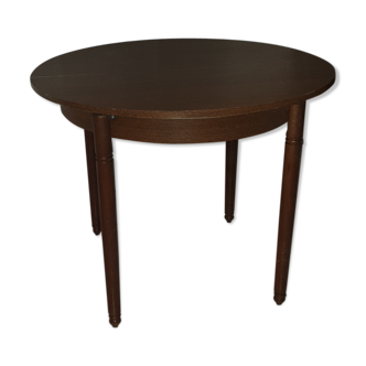 Table ronde vintage extensible