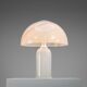 Doria table lamp in bubble glass with rainbow coloured details