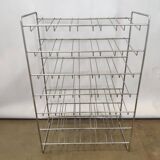 Metal bottle shelf locker