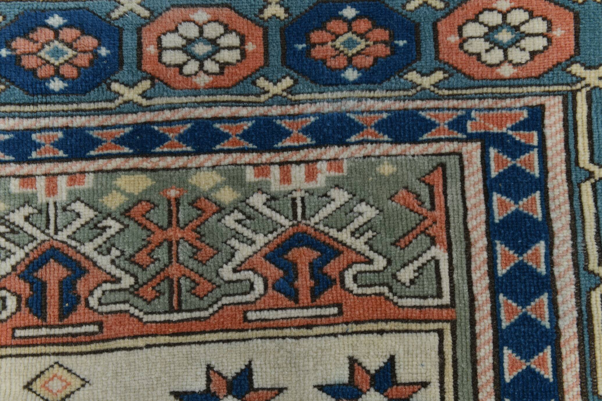 5x7 Blue & Copper Classic Persian Rug, 166x209Cm