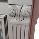 Beveled trumeau mirror