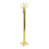 Belgo Chrom Design Coat Rack Hollywood Regency Chrome 174cm