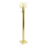 Belgo Chrom Design Coat Rack Hollywood Regency Chrome 174cm