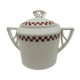Sugar Art Deco porcelain Limoges