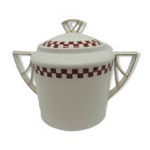 Sucrier Art déco porcelaine Limoges