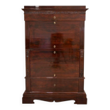 Biedermeier Mahogany Secretary Desk, 1860