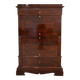 Bureau secrétaire en acajou Biedermeier, 1860