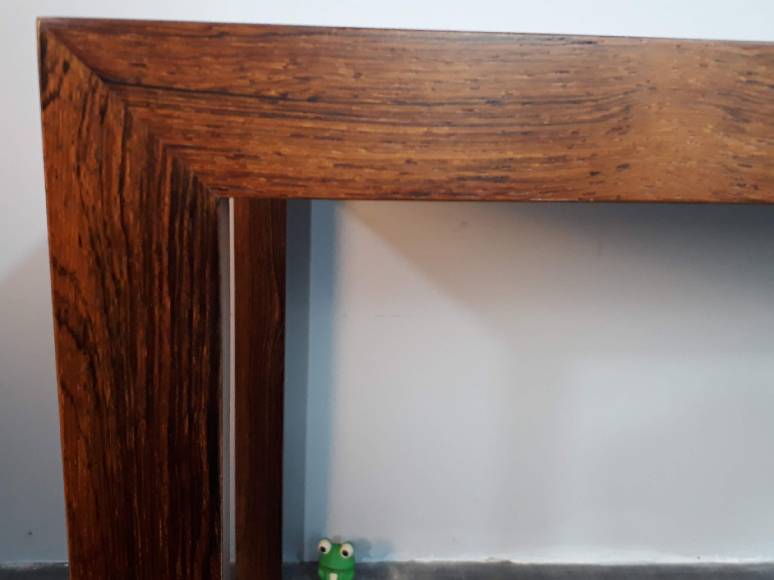 Table d'appoint en palissandre vintage scandinave 1960s