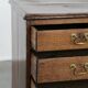 18th-century English antique oak commode