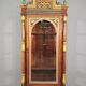 Carved wooden sideboard
