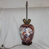 Old porcelain lamp Imari Japan XIX th