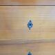 Louis Philippe cherry chest of drawers with lock