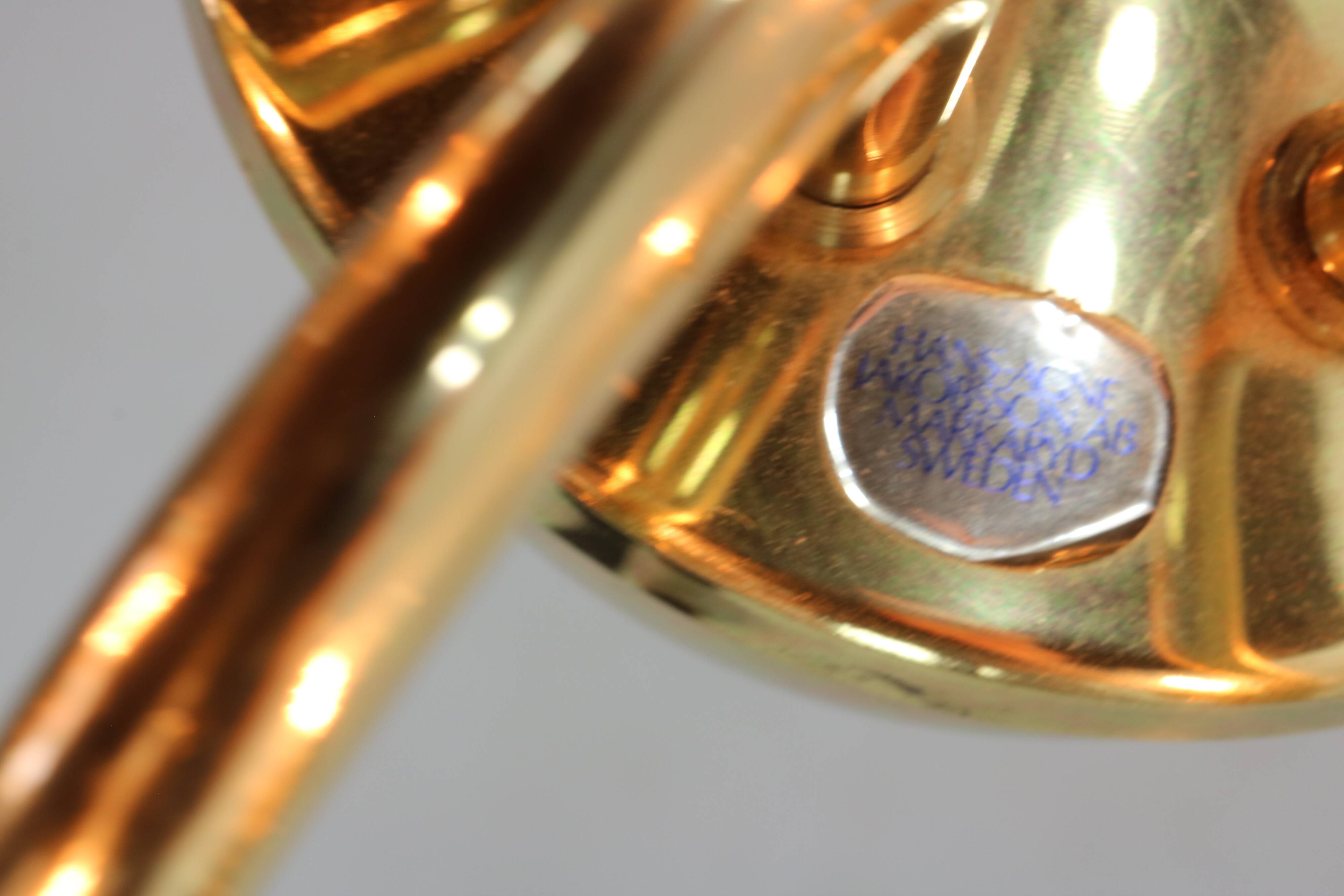 Swedish design ceiling lamp by Hans Agne Jakobsson