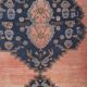 Tapis de couloir turc vintage