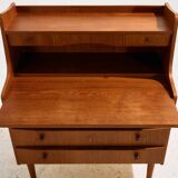 Teak bureau desk