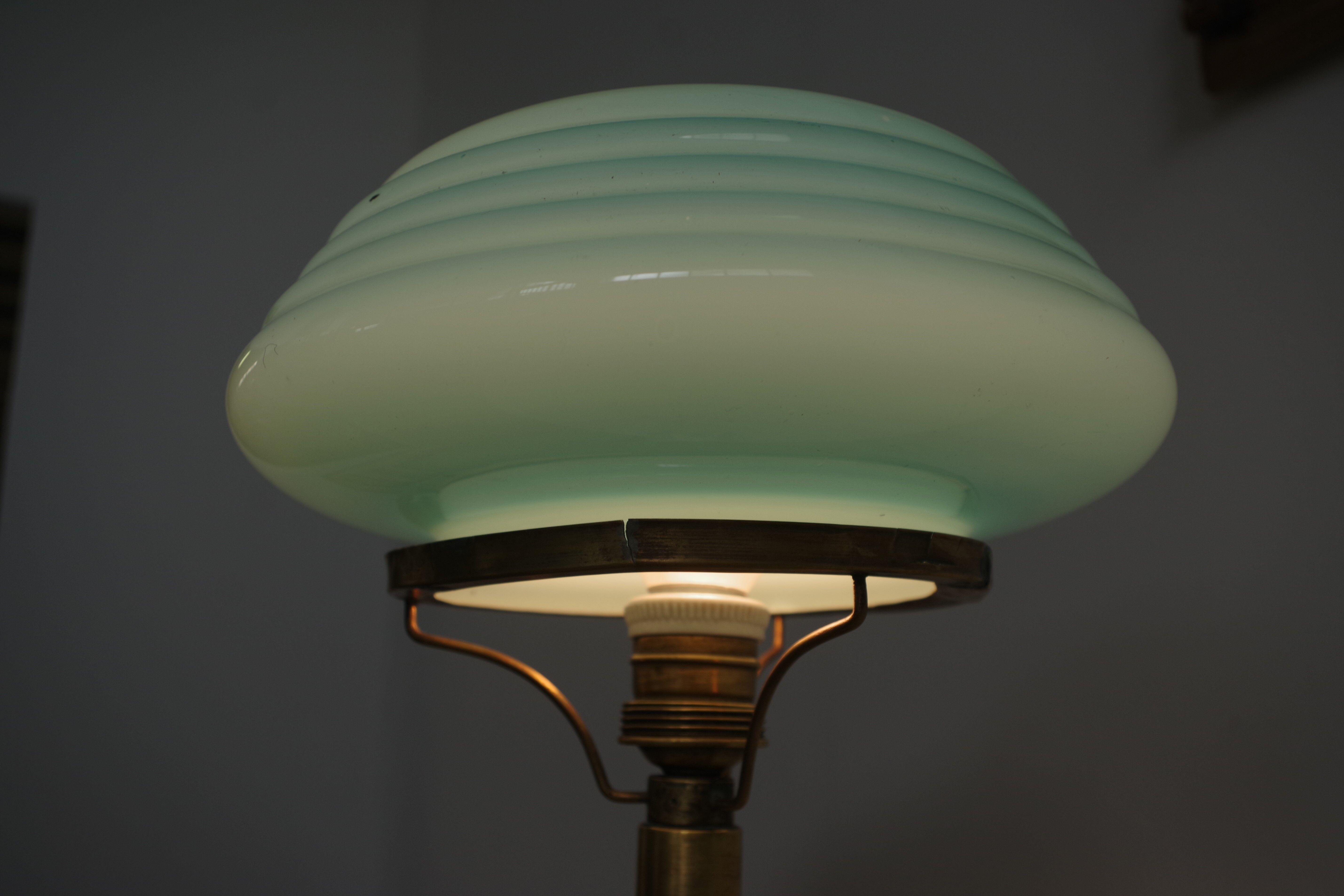 Murano glass lamp, 1950s