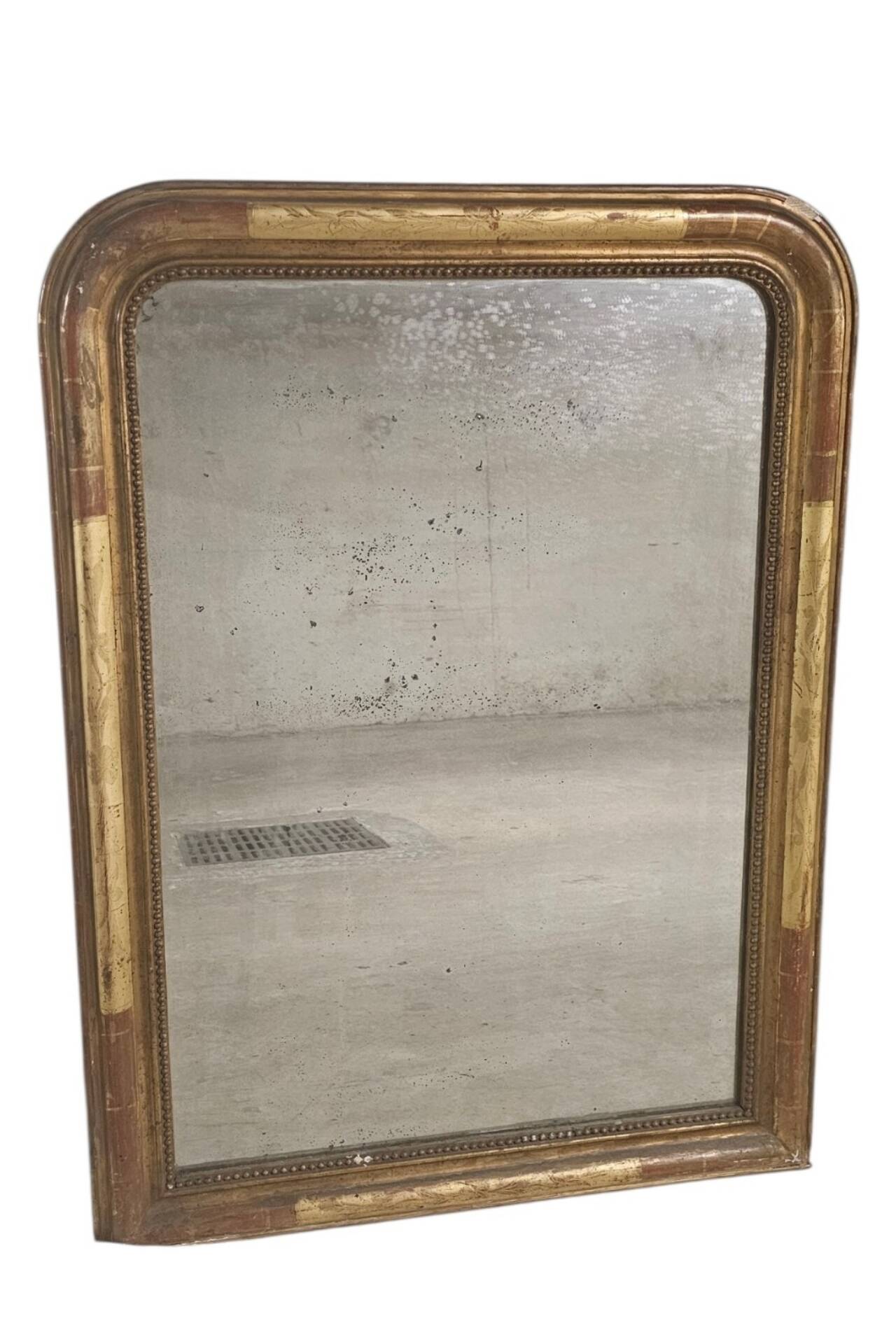 Louis-Philippe gold mirror 117x95