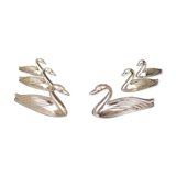 Set of 6 metal knife holders